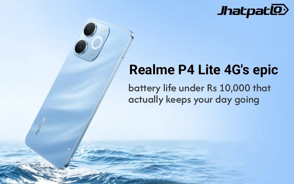  Realme P4 Lite 4G epic battery life under Rs 10,000 that actually keeps your day going